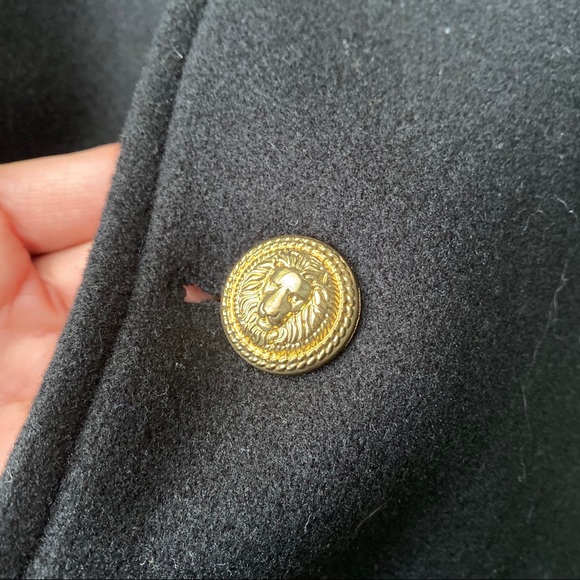 🖤 ELEGANT CONTEMPORARY BLACK COAT! - Picture 9 of 12